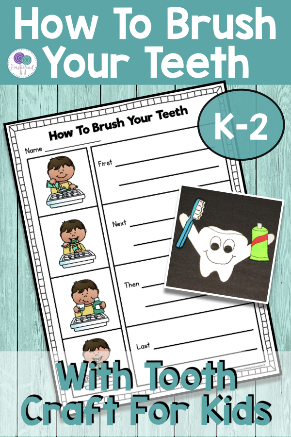  How To Brush Your Teeth Writing Firstieland
