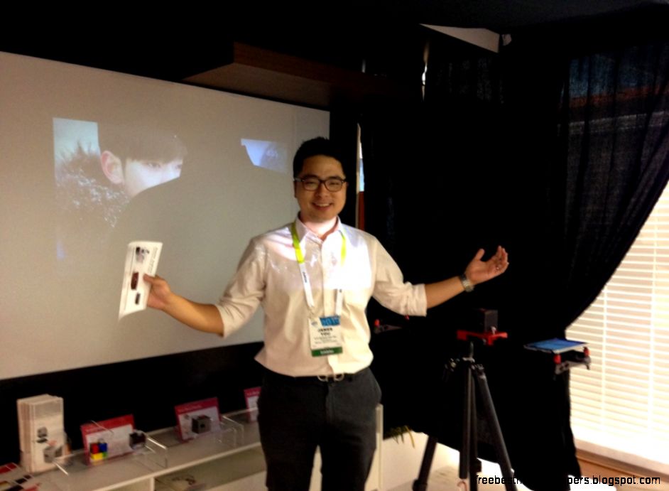 Gadgets Page » CES 2015 SK Telecom Smart Beam HD