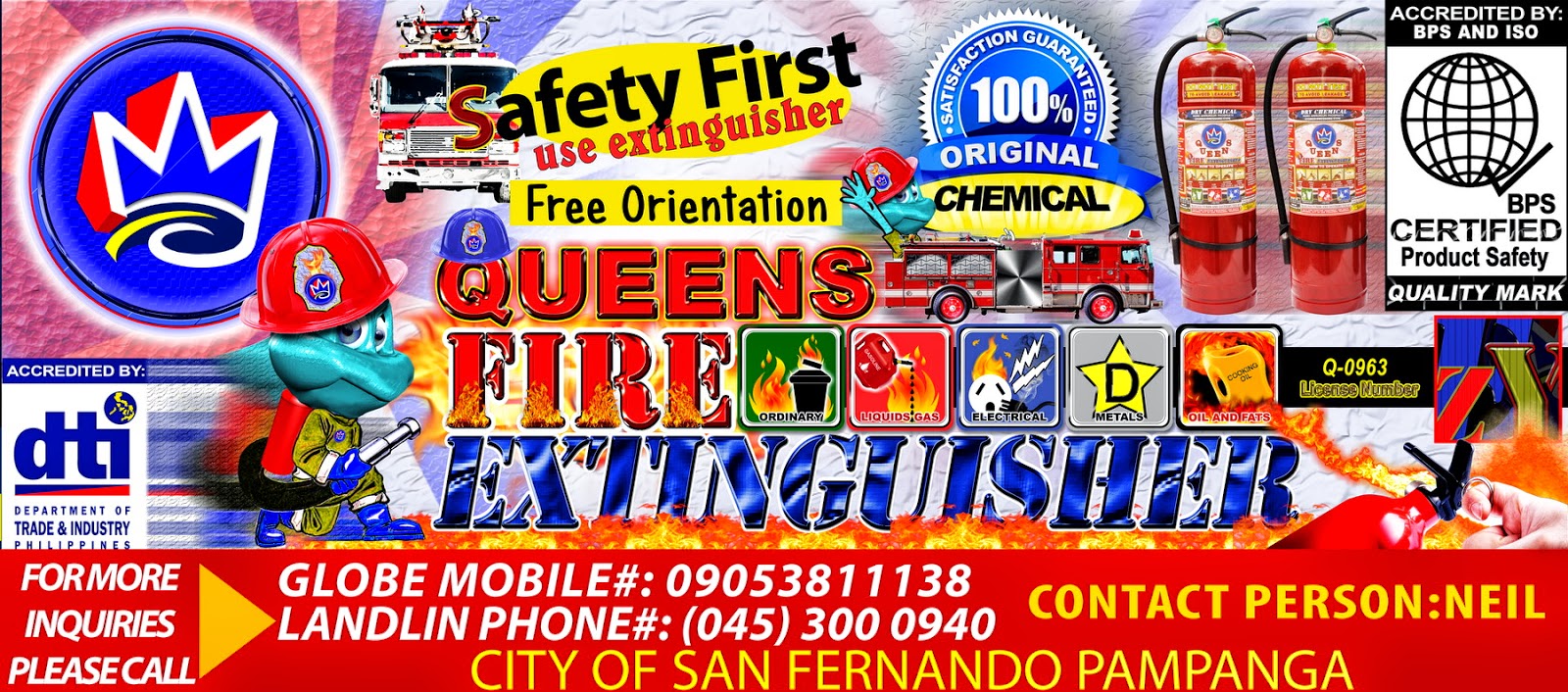 FIRE EXTINGUISHER PAMPANGA