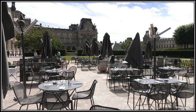 bar restaurant Saut Du Loup Musée Des Arts Décoratifs Louvre Paris  terrasse Tuileries