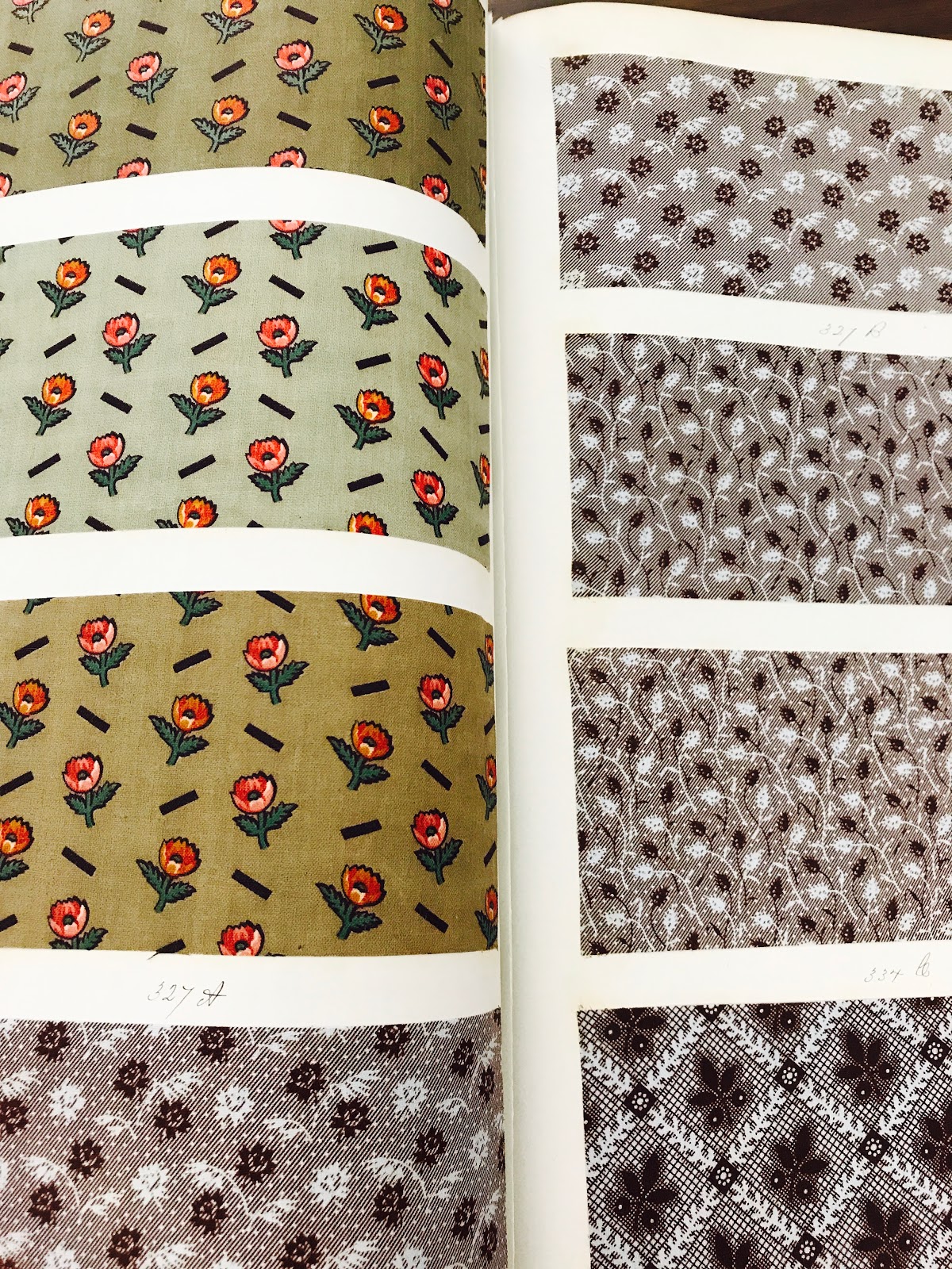 Textile Time Travels Antique Fabrics 1875 swatch books