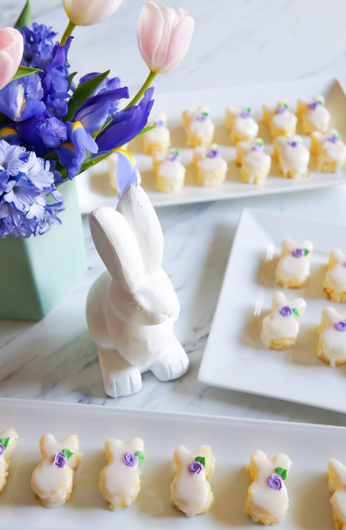 Easter Bunny Almond Petits Fours