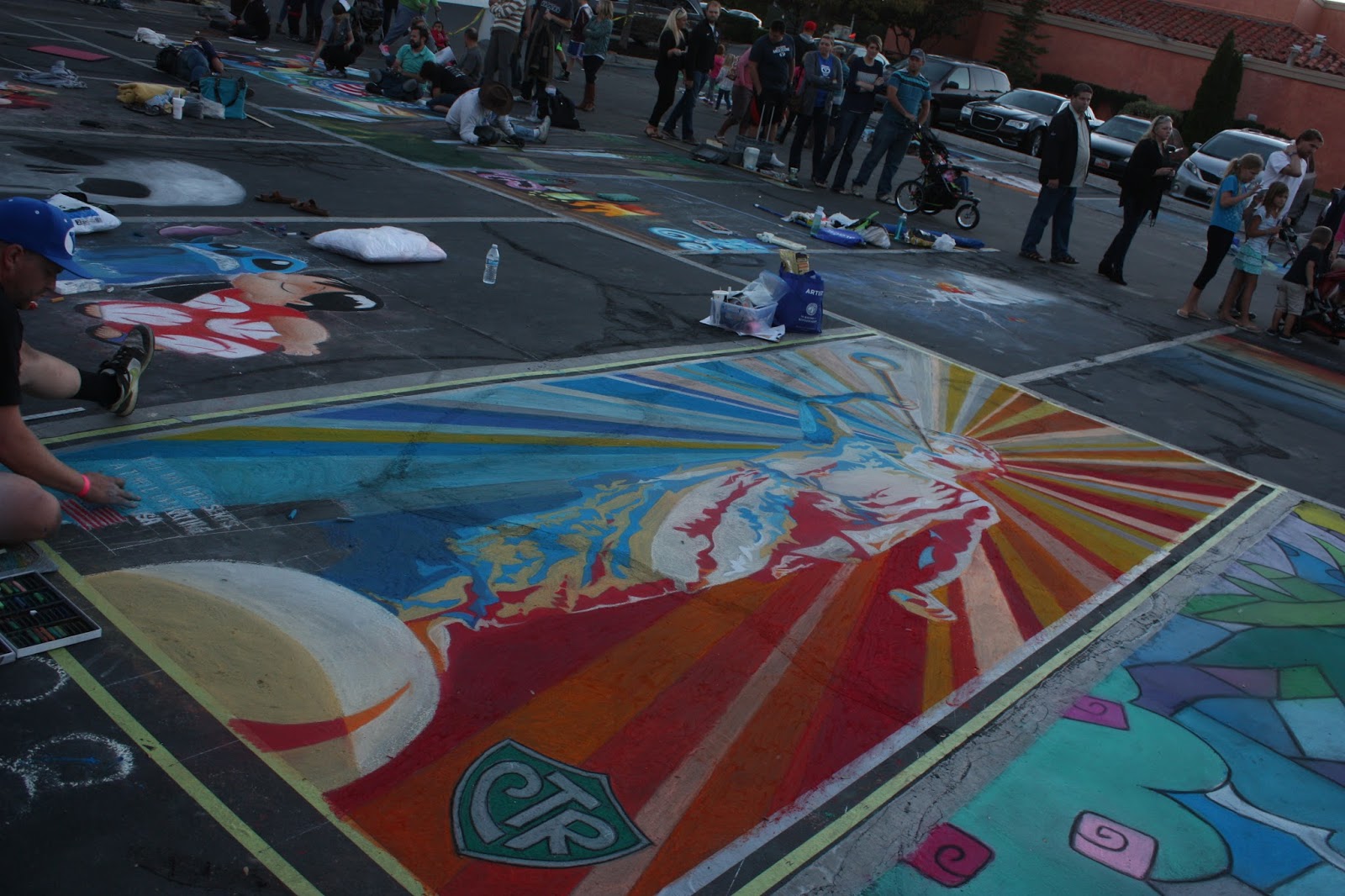 Yellow Van Travels A Family Travel Blog Chalk The Block at the Riverwoods
