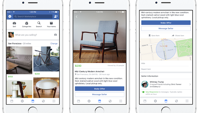 Fb launches marketplace Fb e-commerce platform