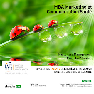 MBA Master Marketing Communication Santé IAE de Paris Sorbonne - Almedys Life