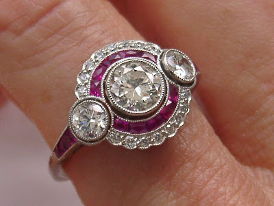 Art Deco Rings Engagement