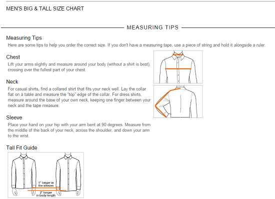 Gap Shirt Size Chart