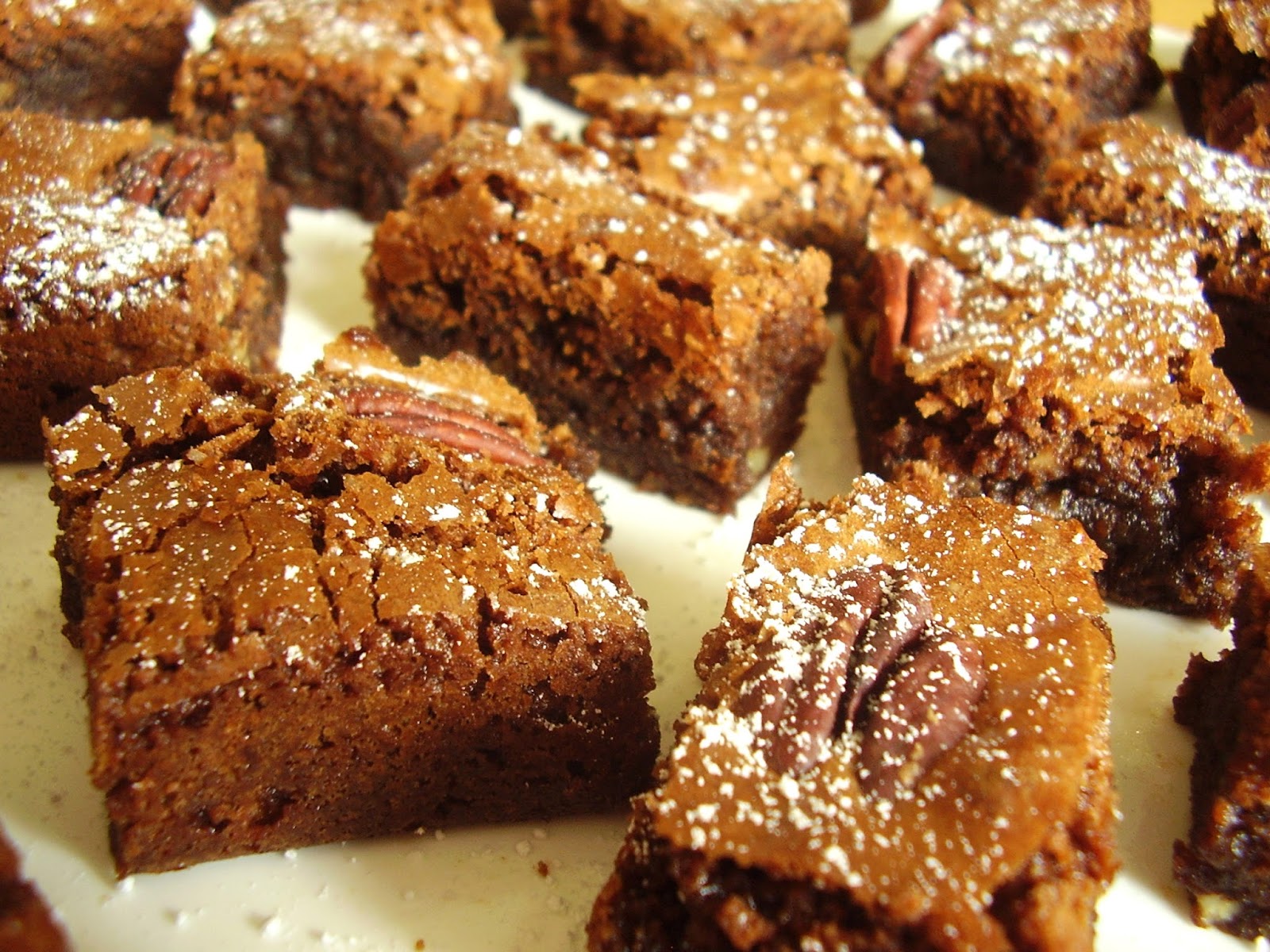 Maebh Bakes! Rachel Allen's Gluten and Dairy Free Pecan Brownies