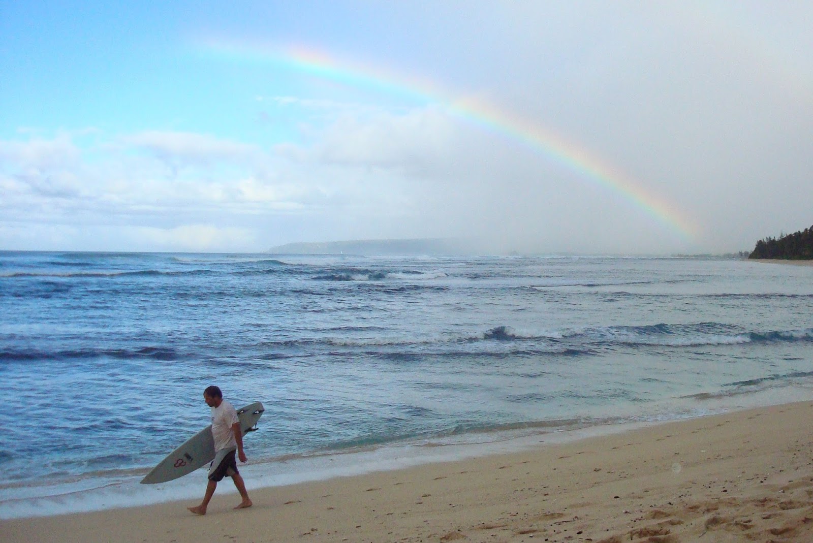 image result for surfer surboard beach ocean rainbow