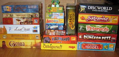 The Games brought back from Essen 2011 + 1