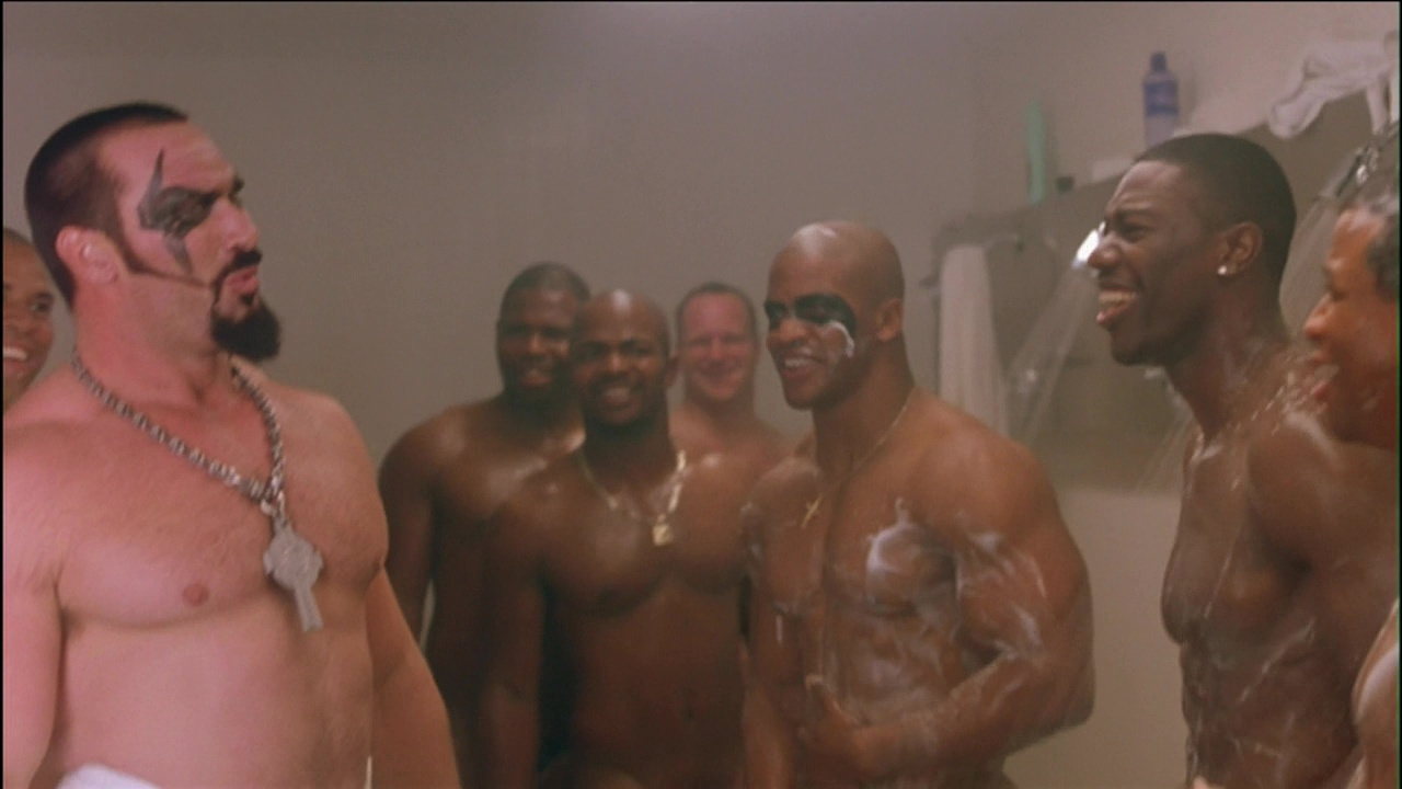 John Clark and extras nude in Any Given Sunday.