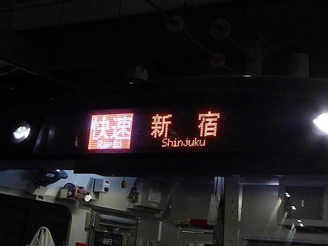 湘南新宿ライン　快速　新宿行き　E233系(京浜東北線人身事故に伴う運行) 