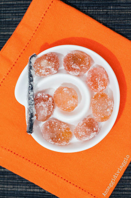 kumquat cristallizzati alla vaniglia