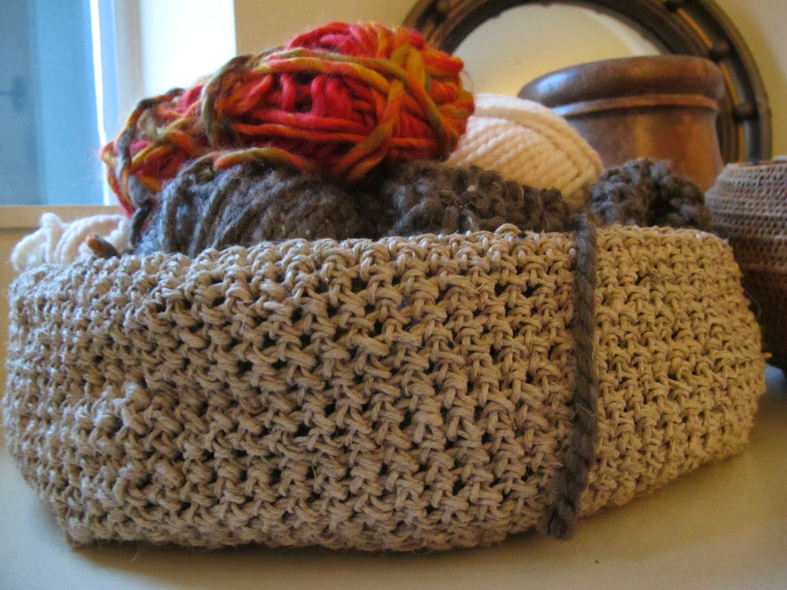 Moss Crochet Crocheting With Twine