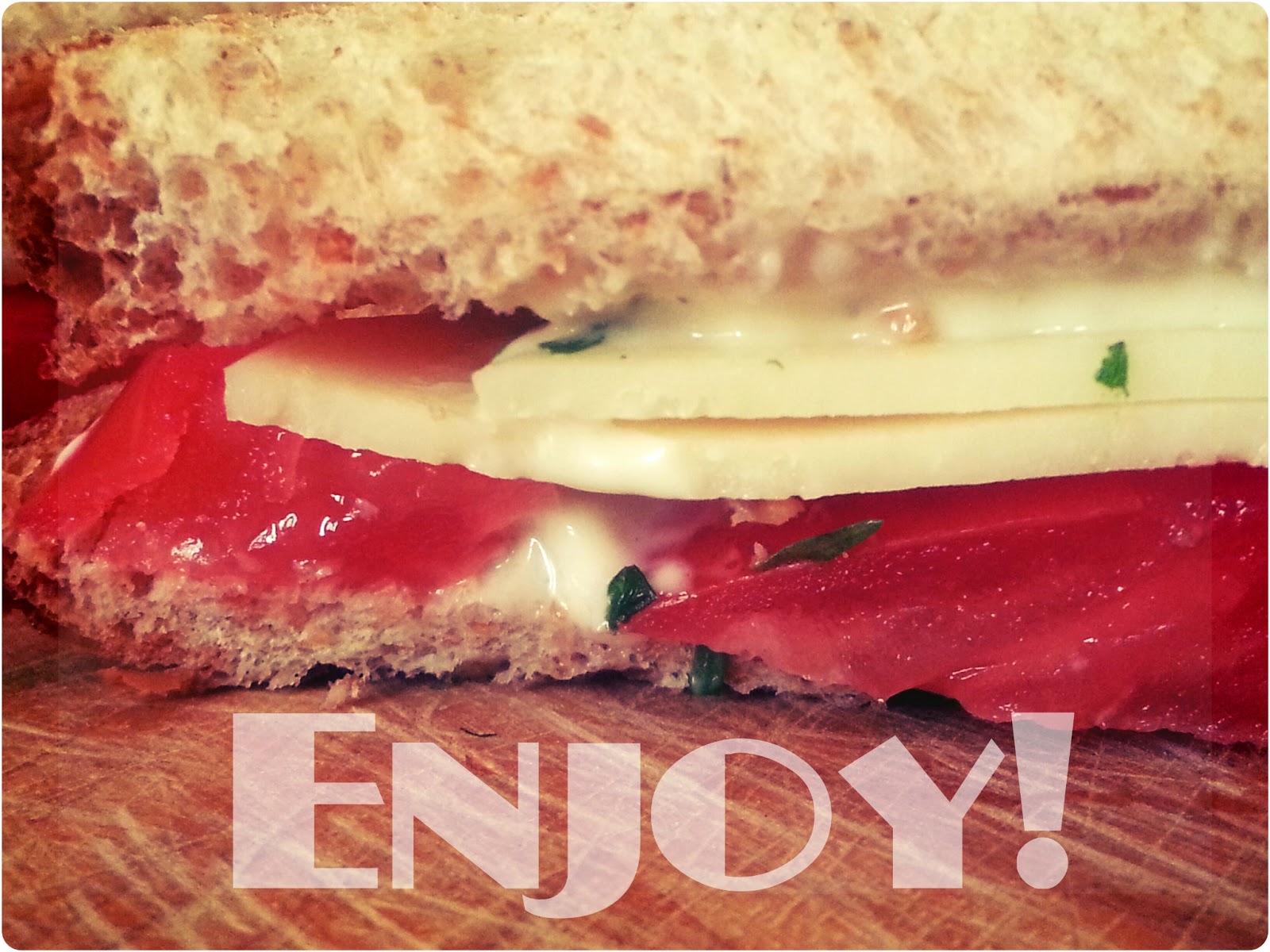 Johanna Tomato & Provolone Sandwich