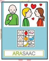 Aquets bloc fa servir pictogrames de ARASAAC