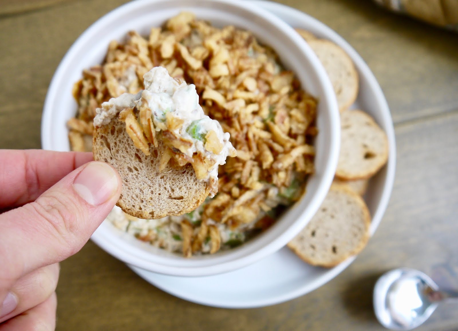 Eighty Twenty 20(ish)Green Bean Casserole Dip