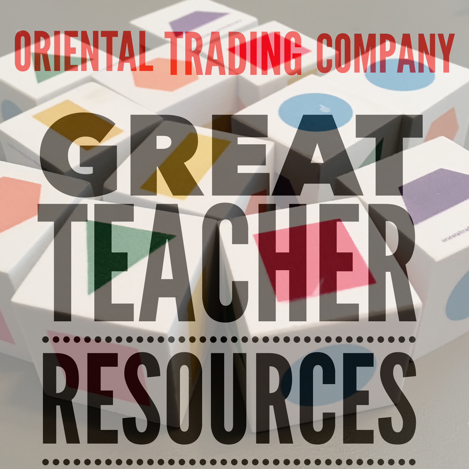 Oriental Trading Great Teacher Resources Time 4 Kindergarten