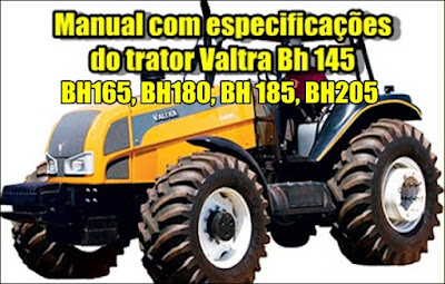 Manual Valtra BH145 BH165 BH180 BH 185 BH205