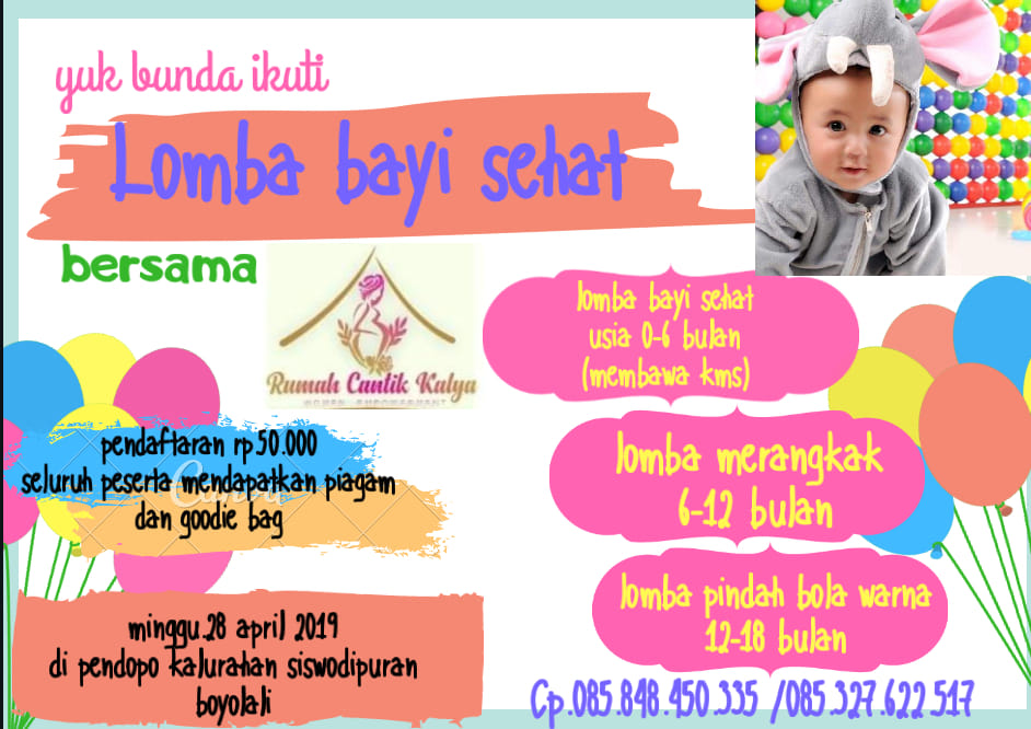 LOMBA BAYI SEHAT 2019 - lomba foto bayi balita anak 2021