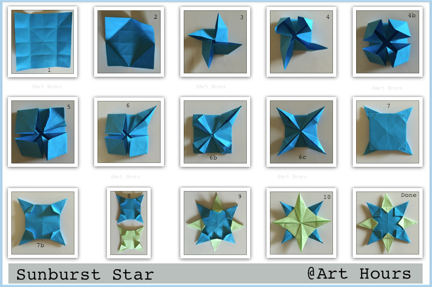 The Easy Way to Make an Origami Star with Video Tutorial - Tidbits
