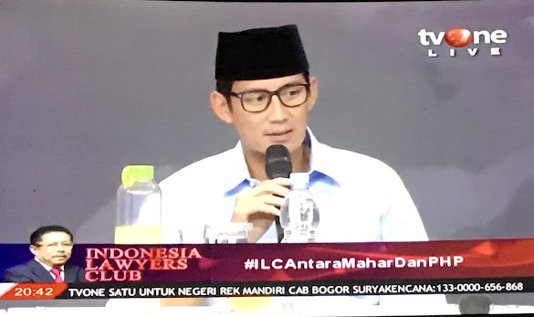#ILCAntaraMaharDanPHP: Pengakuan Mengejutkan Sandi Soal Mahar Rp 500 M #ILCAntaraMaharDanPHP: Pengakuan Mengejutkan Sandi Soal Mahar Rp 500 M