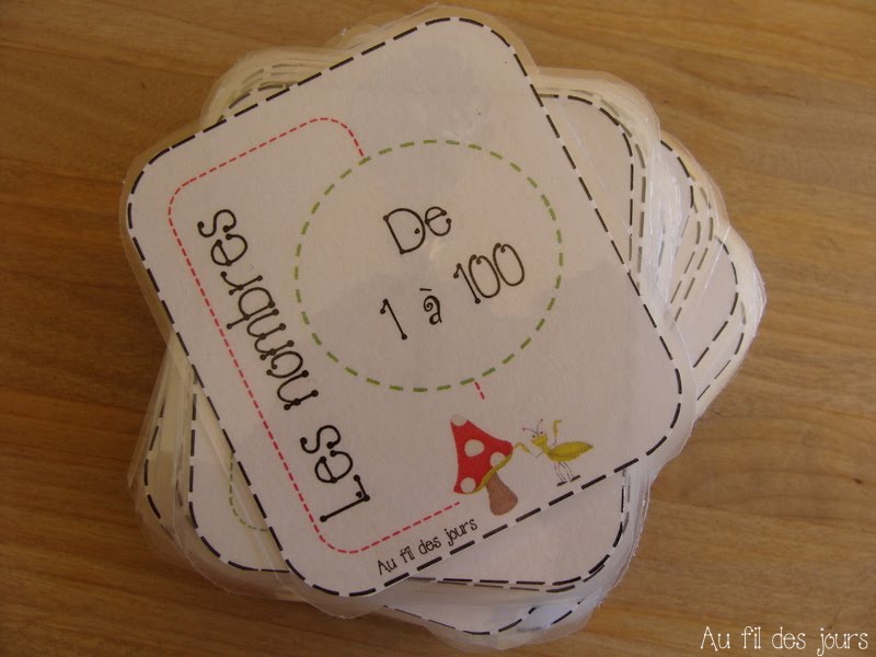 Puzzle de numération de 1 à 100, 100 pièces Puzzle de numération de 1 à 100, 100 pièces