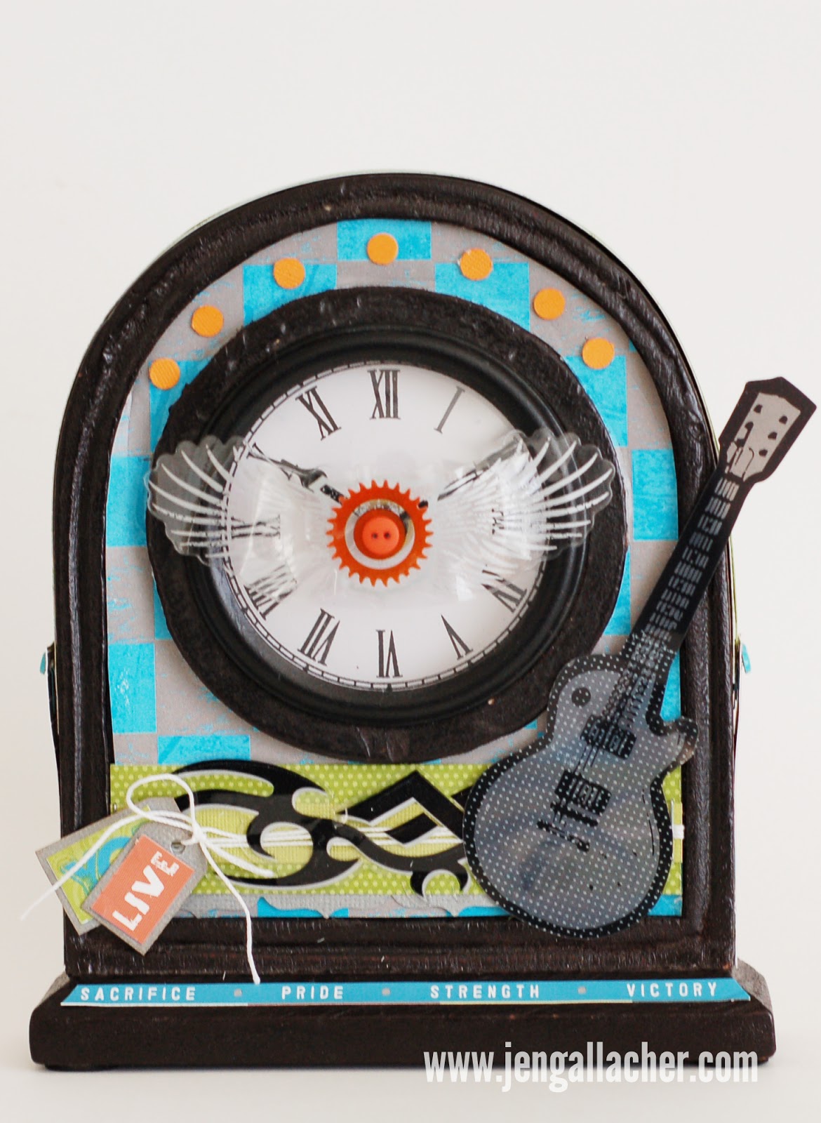 Make It Meaningful Altered Teen Clock Jen Gallacher