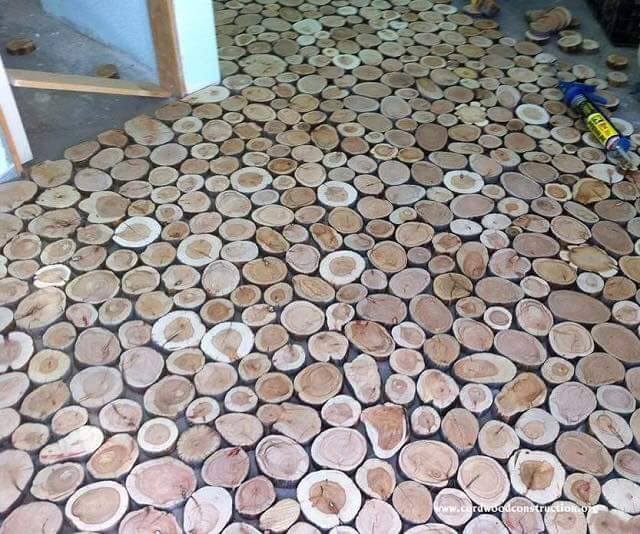 How To Make A Penny Floor Decor Units