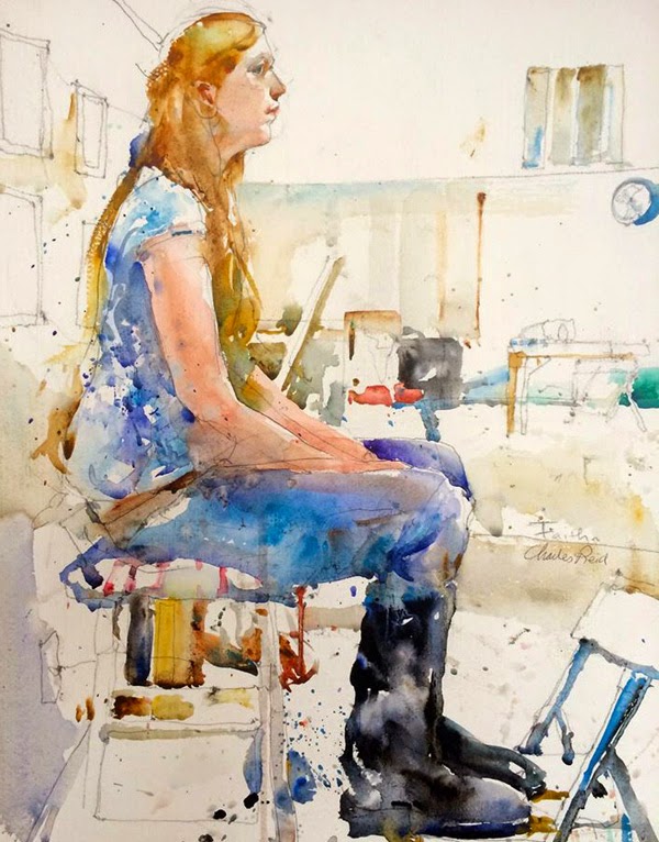 Lovely Watercolor Paintings By Charles Reid Fine Art and You