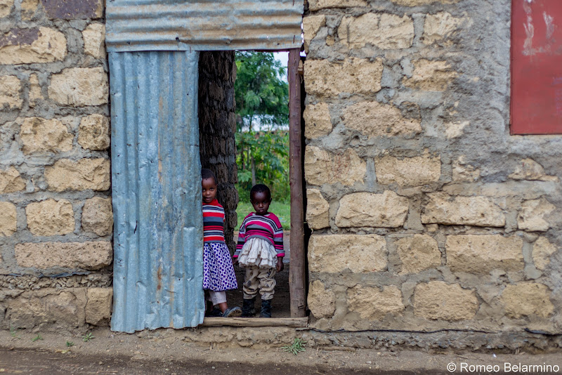 Village Children Volunteering in Kenya with Freedom Global