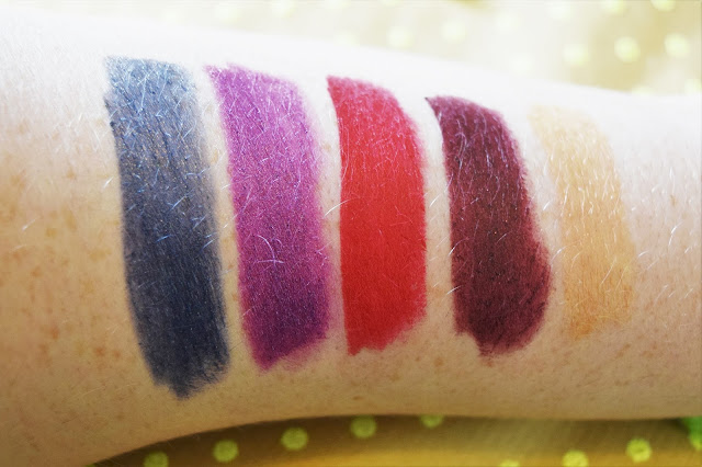 Urban Decay Alice Through The Looking Glass Lipstick Swatches