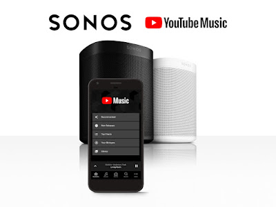 YouTube Music features available on Sonos