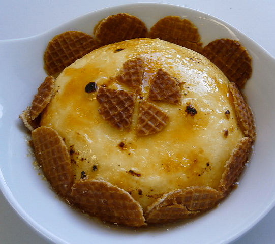 Tarta de queso caramelizada