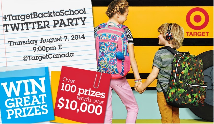 Jennpup "WINNING" Target Canada Back to School Twitter Party