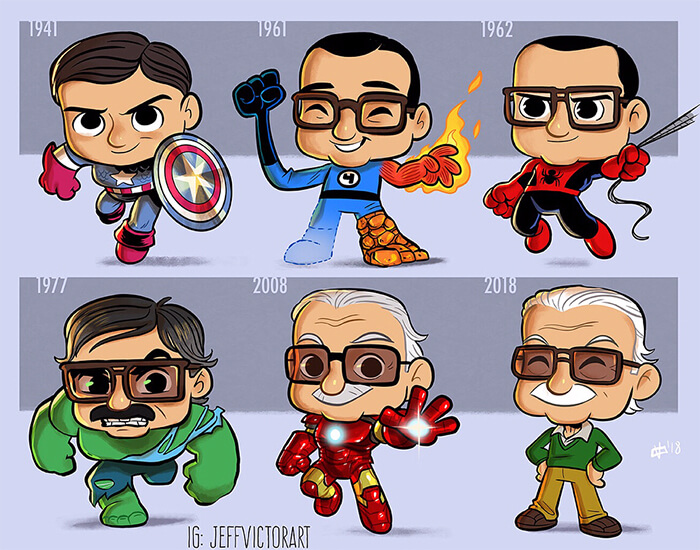 People From All Around The World Share Tribute Art In Honor Of The Marvel Legend Stan Lee People From All Around The World Share Tribute Art In Honor Of The Marvel Legend Stan Lee