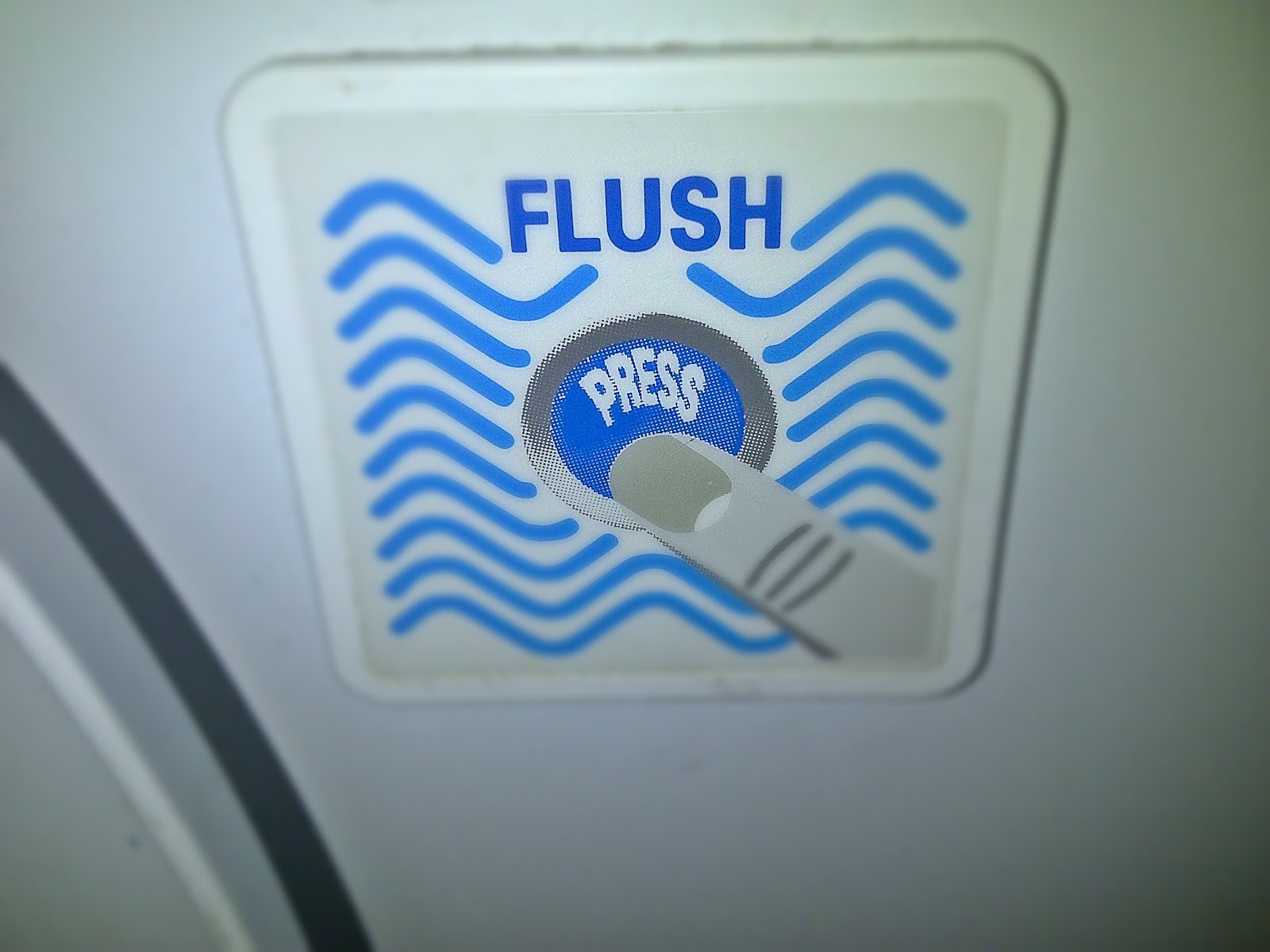 Flykarlyfly PLEASE Flush The Toilet.