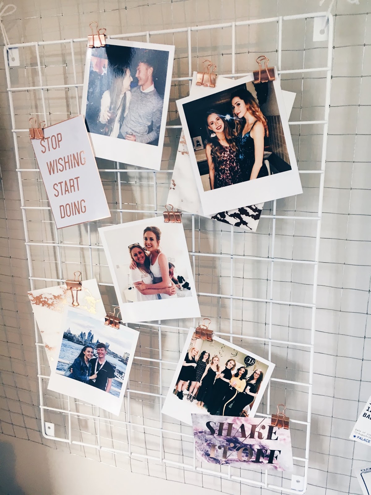 How I Made A PinterestInspired Wire Grid Memo Board DIY With Daisy