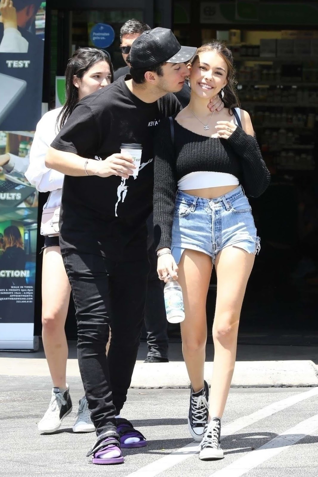 Madison Beer with her boyfriend Zack Bia in Los Angeles - Indian Models