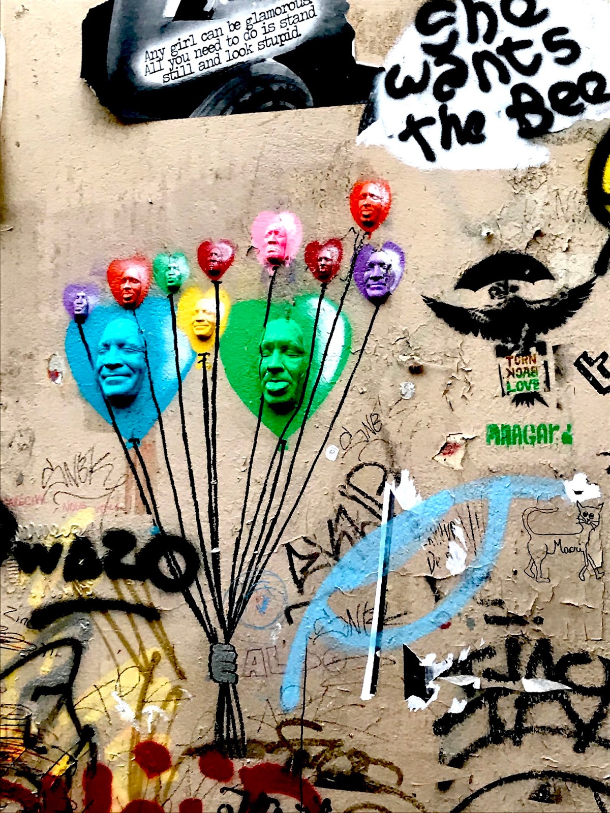 Street Art Graffiti Art Canvas Cute Female Blog Anthea Missy