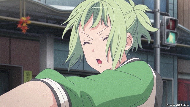 Joeschmo's Gears and Grounds: Omake Gif Anime - Hitoribocchi no Marumaru  Seikatsu - Episode 8 - Bocchi Jumps Hurdles