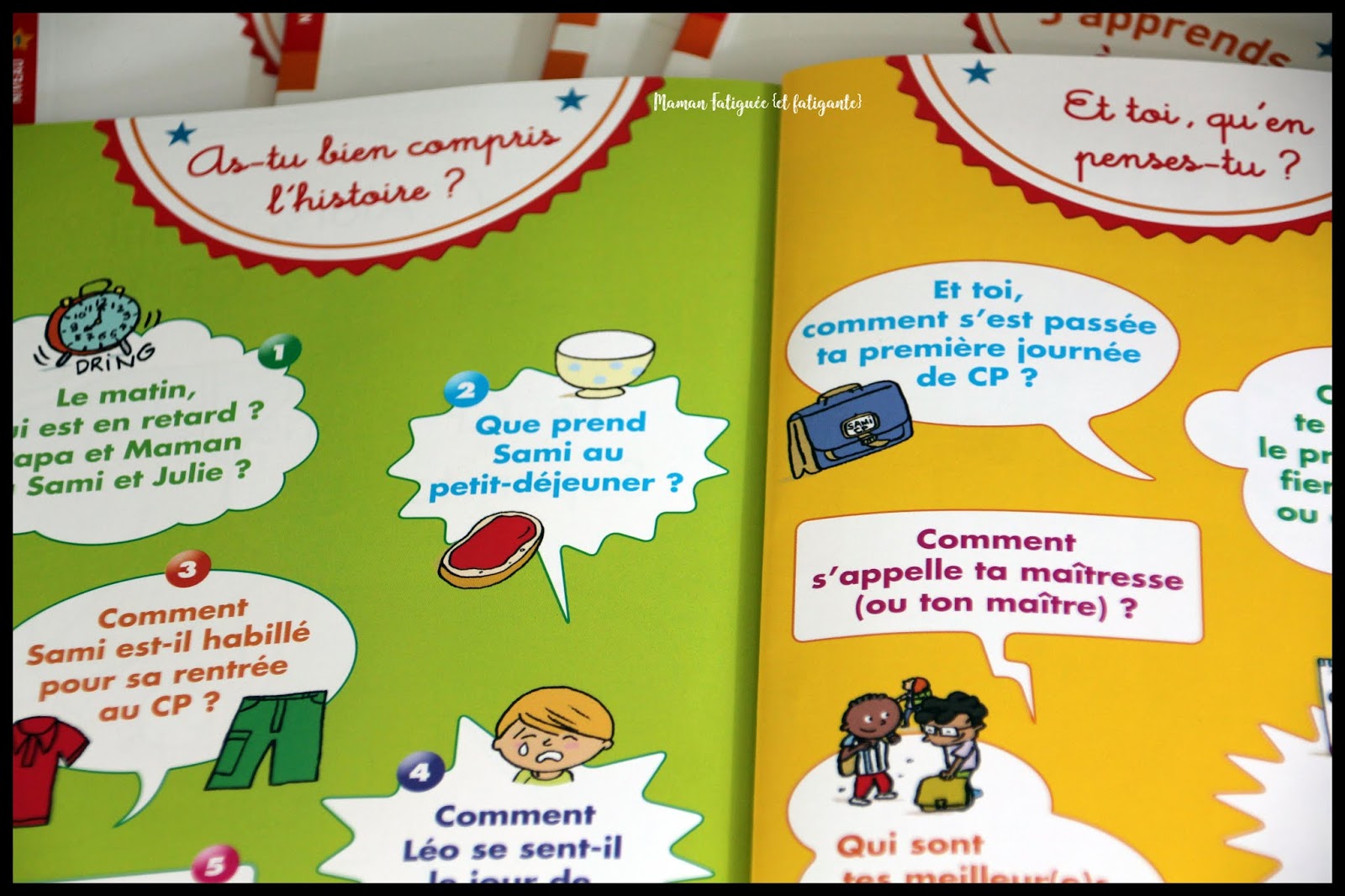 J'apprends à lire avec Sami et Julie niveau 1 - Maman Fatiguée {et