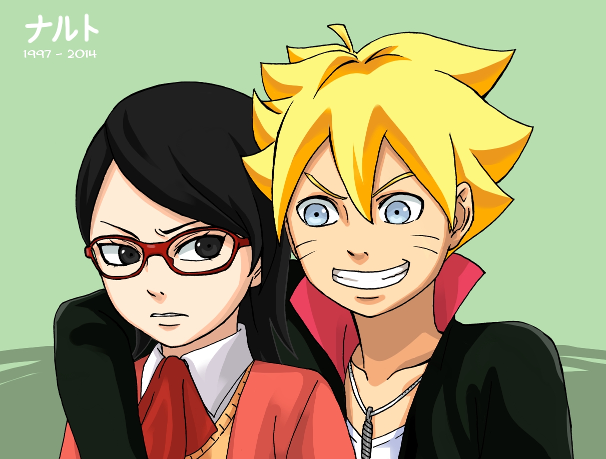Gambar Boruto Dan Sarada Romantis
