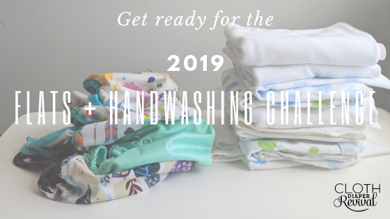 Flats and Handwashing Challenge Cloth Diaper Revival