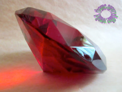 RHOME AROUND THE WORLD: CHINA - Red Lead Crystal Wish Fulfilling Jewel