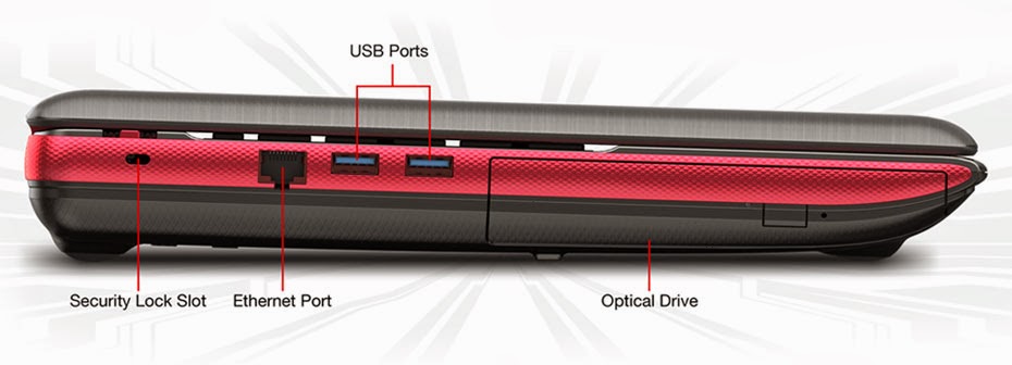 TOSHIBA QOSMIO X870-11Z 17.3'' 3D NOTEBOOK PORTLAR