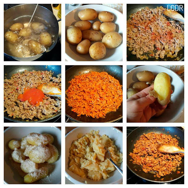 La cocina de Rebeca Bombas de patata rellenas de carne | The Big Savers