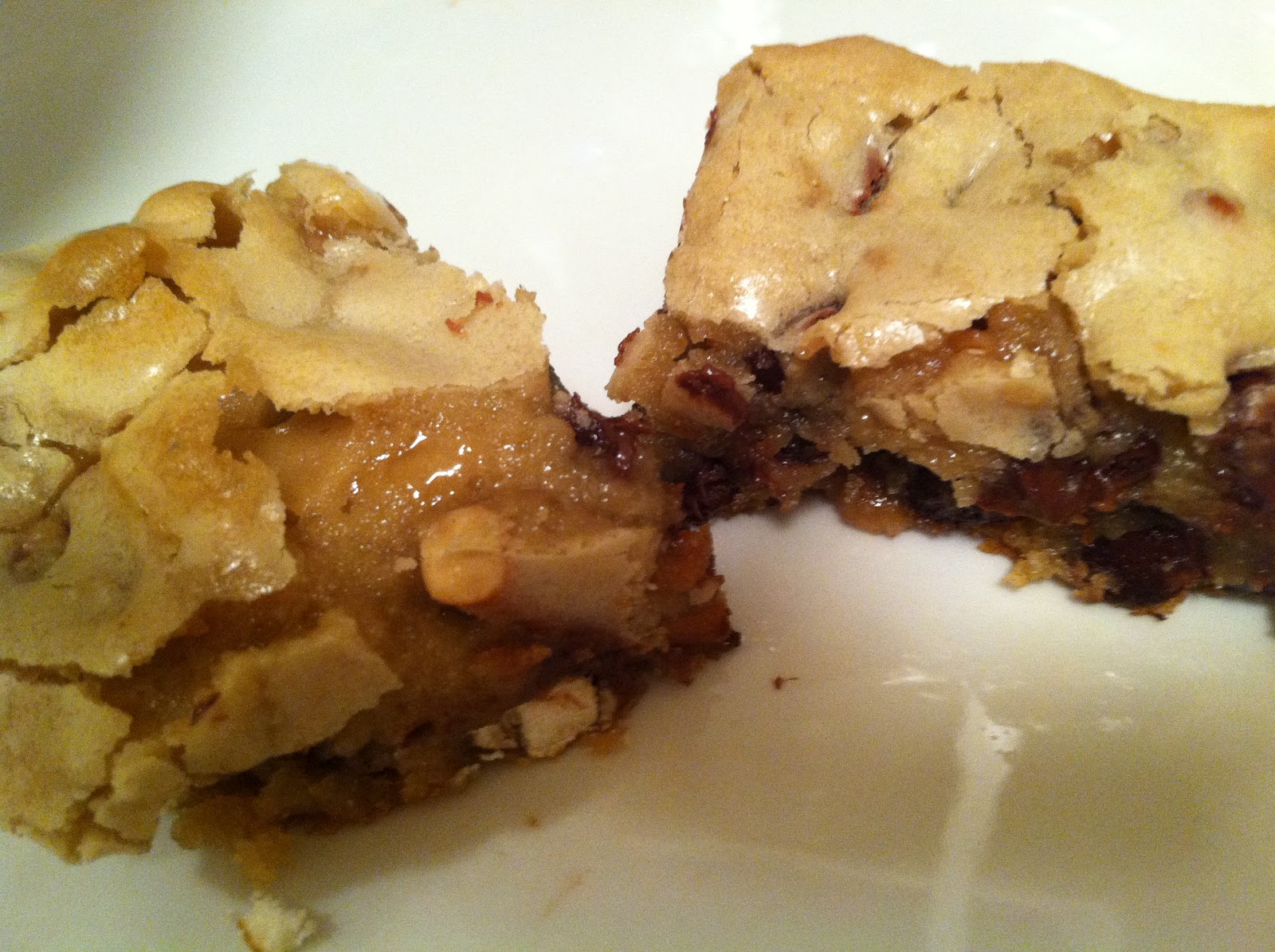 Julie Bakes Pretzel, potato chip, chocolate chip, and toffee blondies