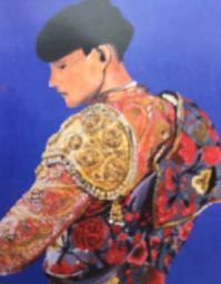 Pauline Boty, It's a Man's World I, detail el Beatle the matador