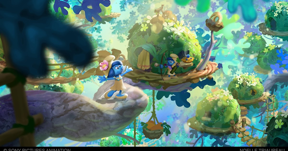 lego smurfs the lost village